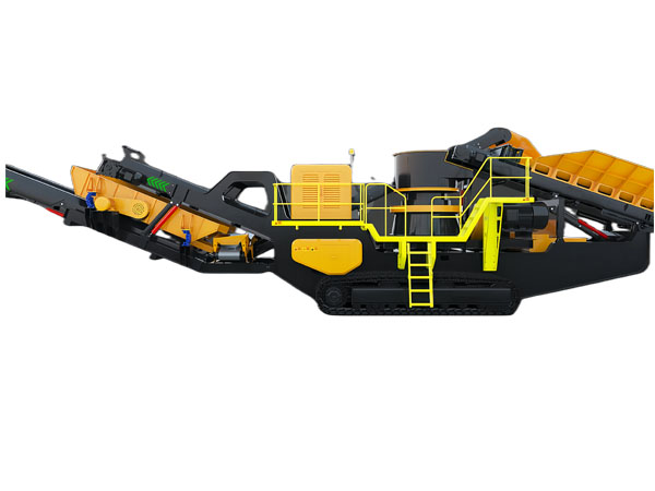 Crawler crushing plant