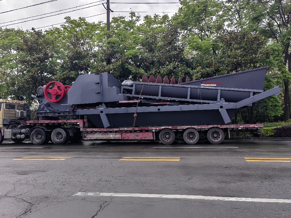 Sankerit sent to China Guangdong jaw crusher delivery site